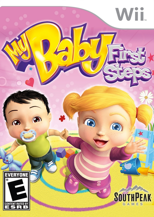 My Baby First Steps box art for Wii